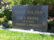 Billy Wilder"s grave